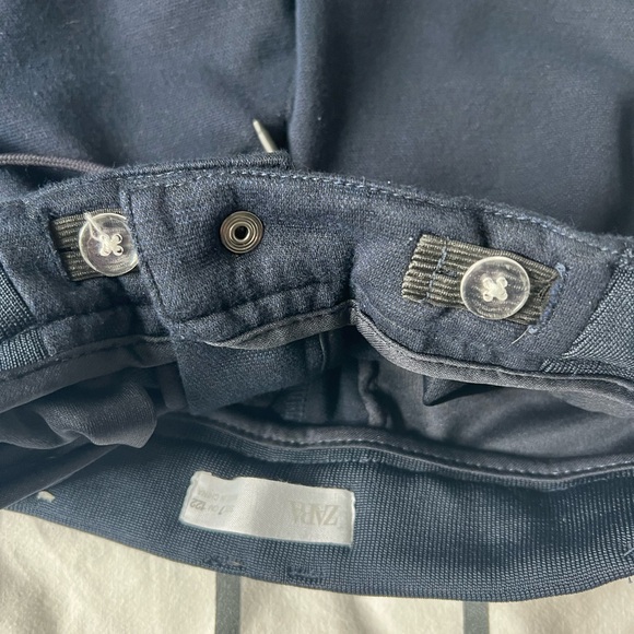 Zara Ribbed Pants with Adjustable Waist - Picture 7 of 8